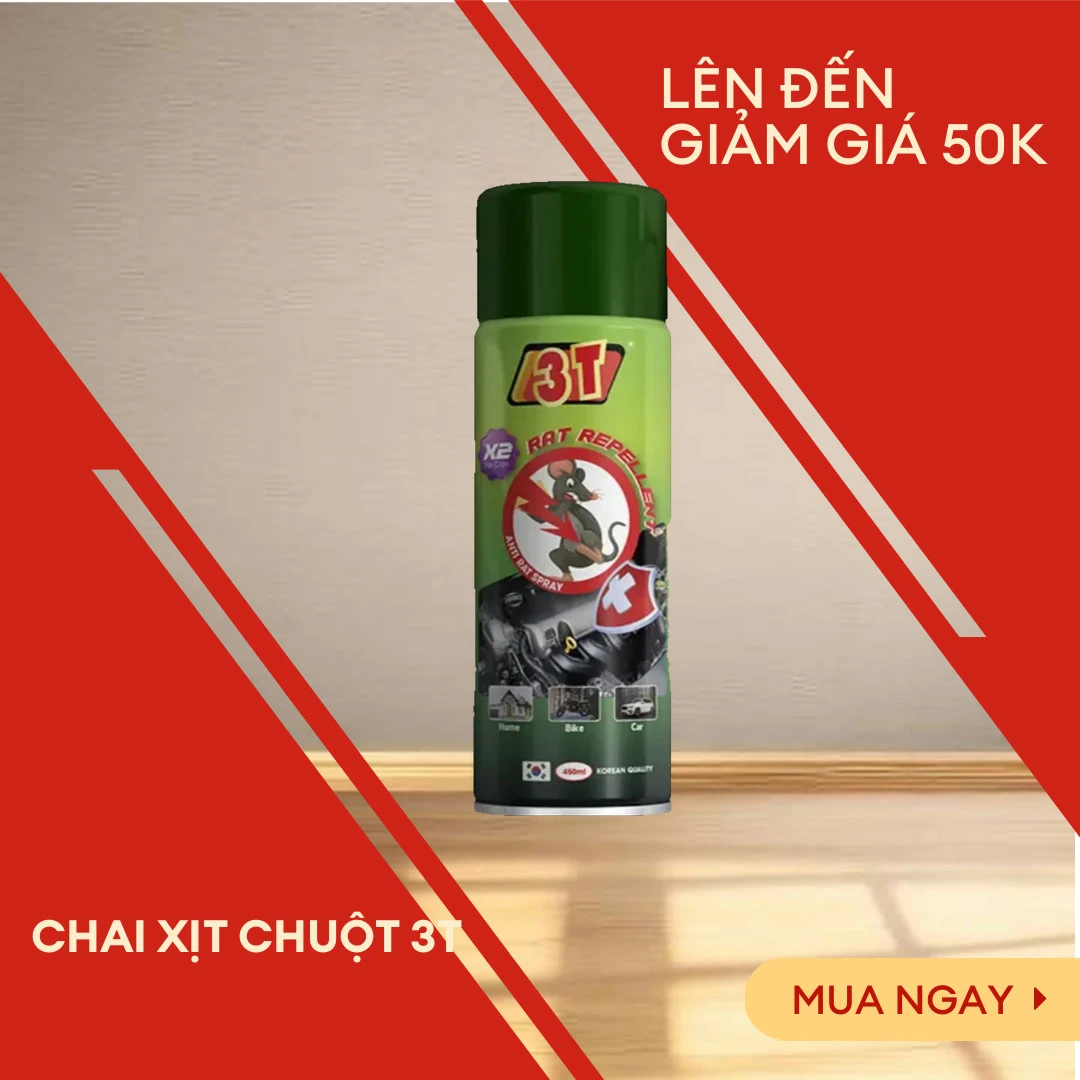 CHAI XỊT ĐUỔI CHUỘT 3T SINH HỌC CHÍNH HÃNG