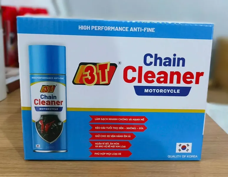 chai xịt rửa vệ sinh xích xe máy 3T