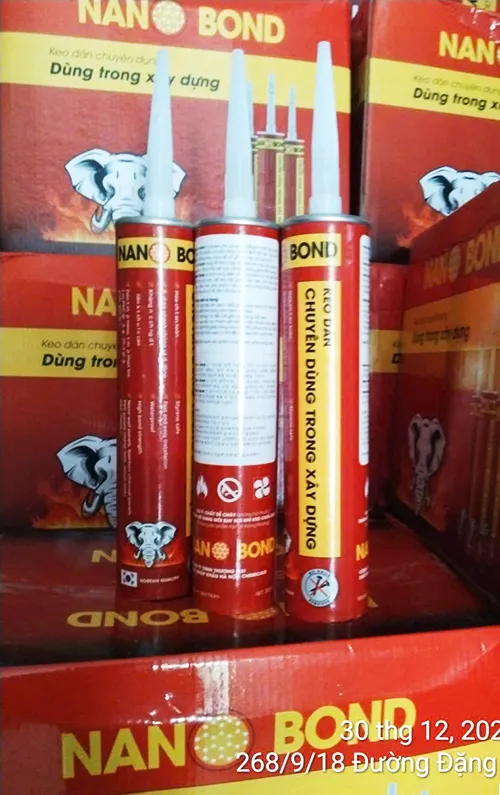 keo nội thất nano bond đa năng